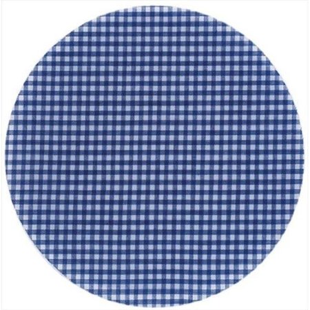 ANDREAS Andreas TRT-106 10 in. Blue Ginham Round Silicone Trivet - Pack of 3 TRT-106